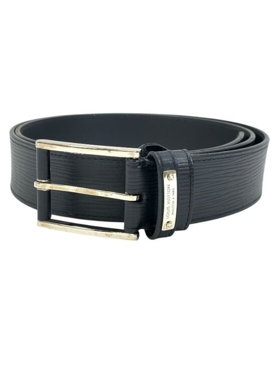 Louis Vuitton M9892 Belt Santure Legend Epi Noir Black Accessory Logo Leather main image 9